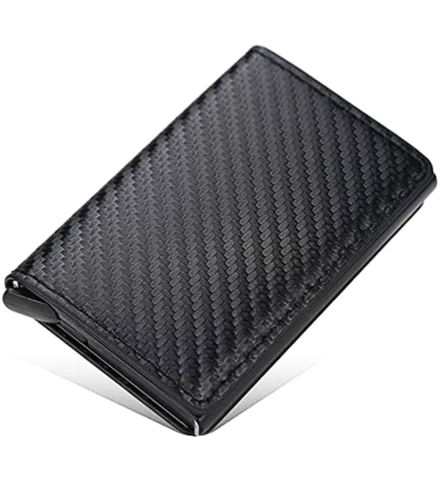 Carbon RFID - NFC Protection Wallet Card Holder